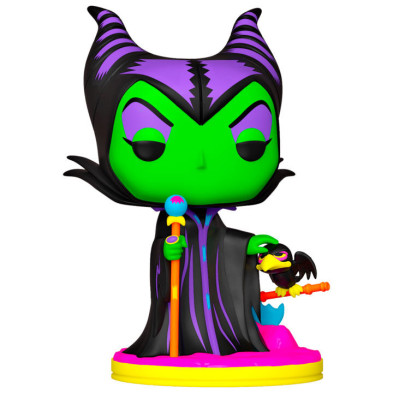 Figura POP Disney Villains Maleficent Black Light Exclusive